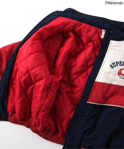 セール】スーパーマリオ 切替ジャケット（ブルゾン）｜BREEZE