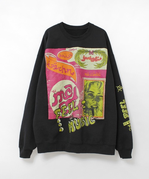 セール】M2579 フィールプリントトレーナー（スウェット）｜RNA