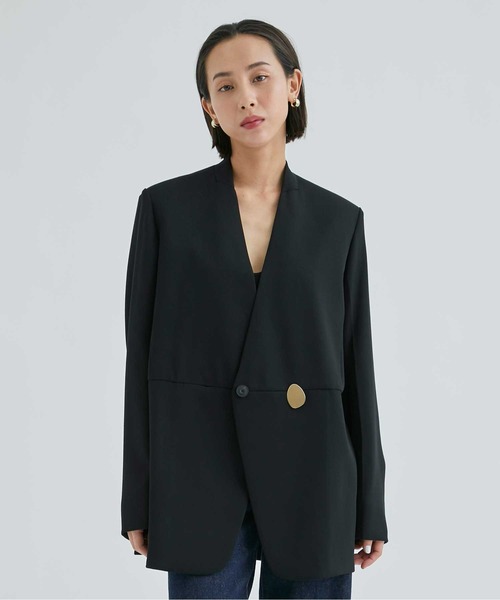 HARUNOBUMURATA/ハルノブムラタ】HARU/ノーカラージャケット