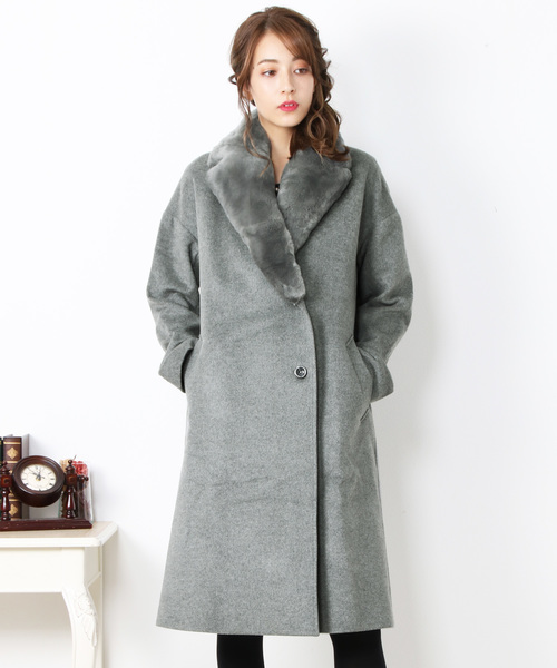 ERA] カシミヤ100% ロングコート（その他アウター）｜sankyo shokai