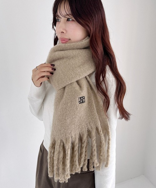 Heather（ヘザー）の「太フリンジマフラー 973243（マフラー）」 - WEAR