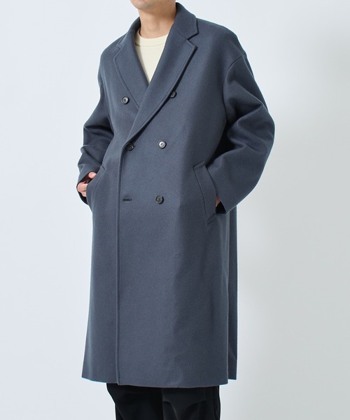 STUDIOUS（ステュディオス）の「THE Cashmere wool ダブルチェスター