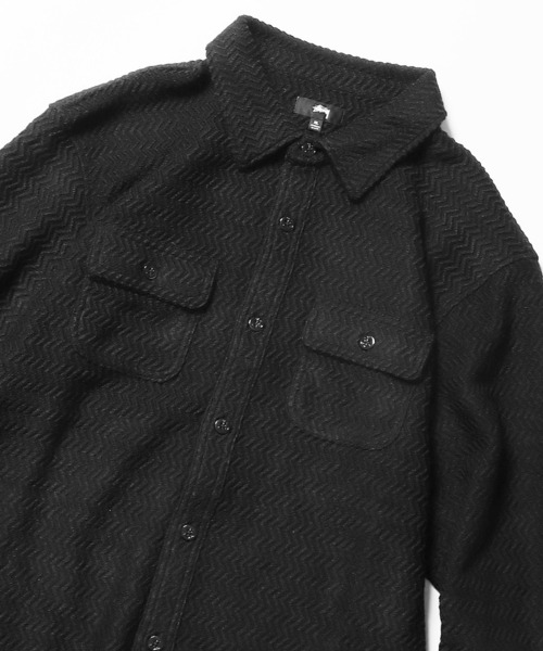 STUSSY（ステューシー）の「STUSSY/ステューシー Textured Wool CPO LS