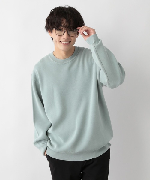 セール】スウェットライクオテラクニット/ピグメント/581074（ニット