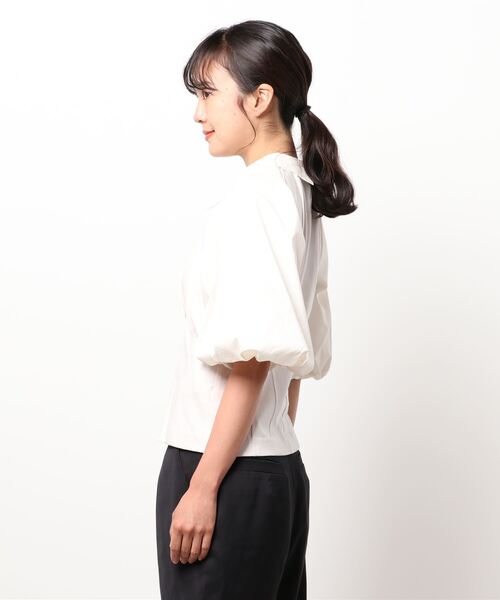 FRAY I.D（フレイアイディー）の「アタッチドカラーバルーントップス