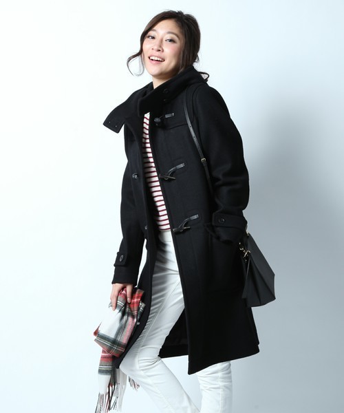 23区（ニジュウサンク）の「ベランディファインウールダッフルコート