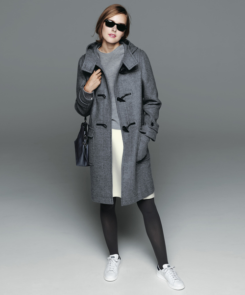 23区（ニジュウサンク）の「ベランディファインウールダッフルコート