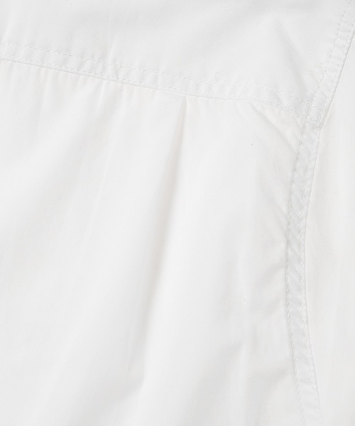 コットンブロード パッカリング ベーシック シャツ（シャツ/ブラウス