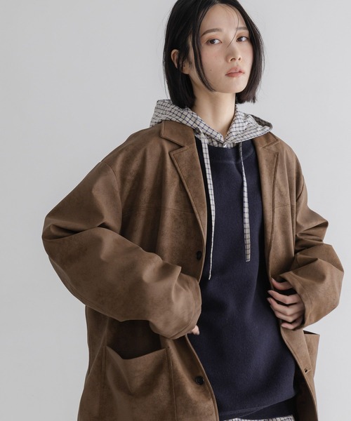 LOWRYS FARM（ローリーズファーム）｜テーラードジャケット（ブラウン