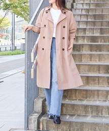 レディースのトレンチコート（ピンク/桃色系）ファッション通販 - ZOZOTOWN