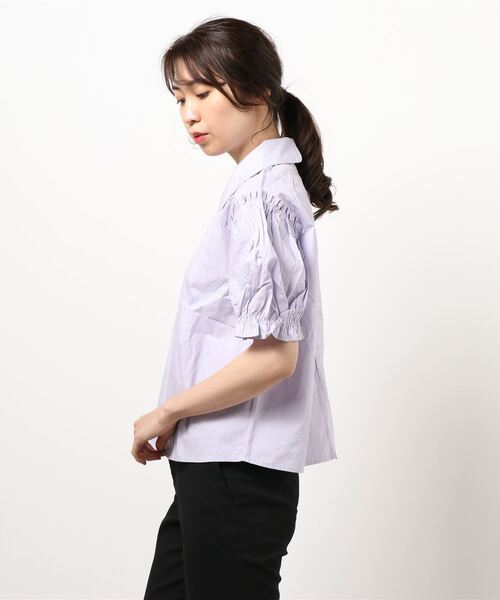 Alite cloth（アリーテクロス）の「襟付きパフスリーブフリルポイント