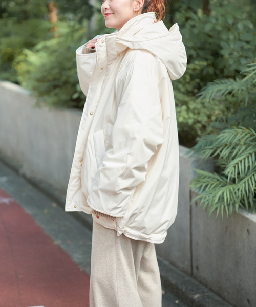 追加》2WAY撥水ダウンハーフコート（ダウンジャケット/コート）｜Spick