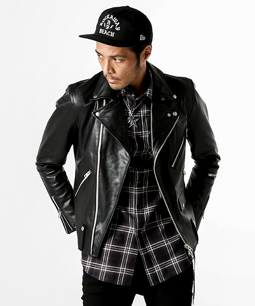 JACKROSE（ジャックローズ）の「ゴートプルアップレザーダブル