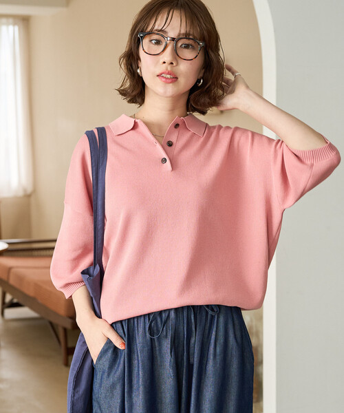 限定展開 サマーニット 半袖 ポロシャツ（ニット/セーター）｜FREAK'S