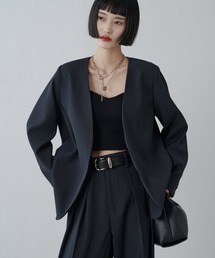 Lui's（ルイス）の「2WAYスリーブストレッチツイルオーバーダブル