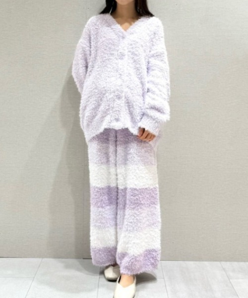 gelato pique（ジェラートピケ）の「ジェラート3ボーダーロングパンツ