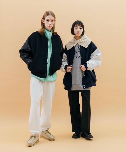 CITEN（シテン）の「＜CITEN＞5XLアワードブルゾン スタジャン