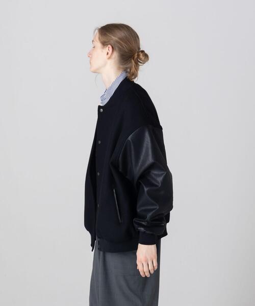 CITEN（シテン）の「＜CITEN＞5XLアワードブルゾン スタジャン