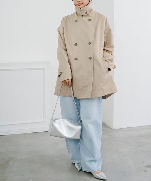 バックフレアミドルトレンチコート Emma Taylor│STYLEDOOR スタイルドア