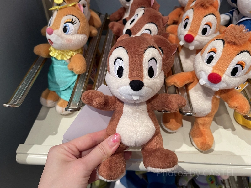 Disney公式グッズ ポージープラッシー 初期 ぬいぐるみバッジ