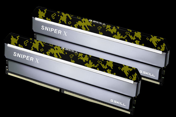 G.SKILL Sniper X Series 32GB (2 x 16GB) DDR4 3200 (PC4 25600