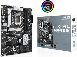 ASUS TUF GAMING B660M-PLUS D4 LGA 1700 Micro ATX Intel Motherboard