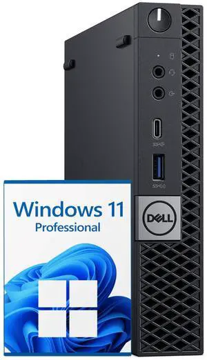 Refurbished: HP ProDesk 600 G5 Tiny/Mini Windows 11 Pro Business