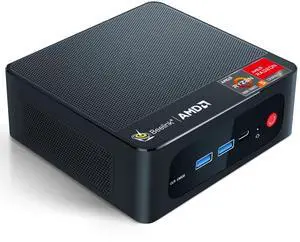 Beelink Mini PC, AMD Ryzen 7 5800H(8C/16T, up to 4.4GHz), 16GB