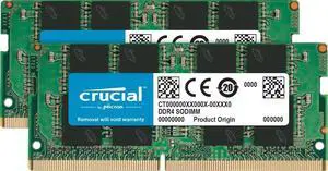 Crucial 64GB Kit (32GBx2) DDR4 3200 MT/s CL22 SODIMM - Newegg.com