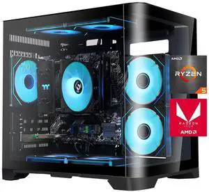 STGAubron Gaming Desktop PC,Intel Core i7-10700F up to 4.8G,Radeon