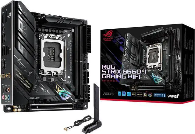 ASUS ROG STRIX B660-I GAMING WIFI LGA 1700 (Intel 12th & 13th Gen