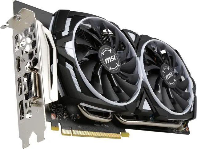 MSI GeForce GTX 1060 Graphics Card GTX 1060 ARMOR 6G OC - Newegg.com