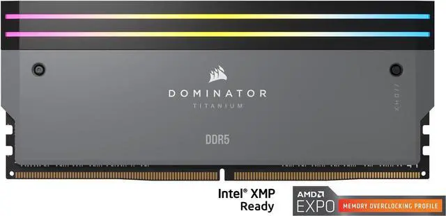 CORSAIR Dominator Titanium 64GB (2 x 32GB) DDR5 6000 (PC5 48000