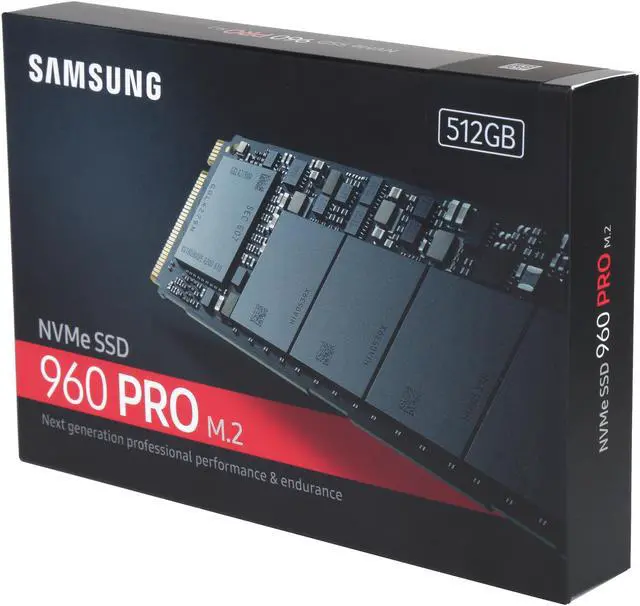 SAMSUNG 960 PRO M.2 512GB NVMe PCI-Express 3.0 x4 Internal Solid