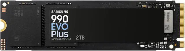 SAMSUNG 990 EVO PLUS SSD 2TB, PCIe Gen 4x4 | Gen 5x2 M.2 2280
