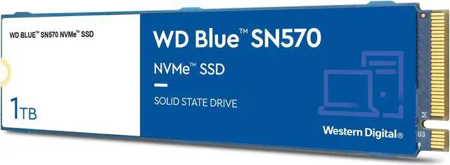 Western Digital WD Blue SN570 NVMe M.2 2280 1TB PCI-Express 3.0 x4