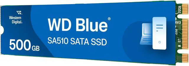 WD Blue 500GB SA510 M.2 Internal Solid State Drive SSD