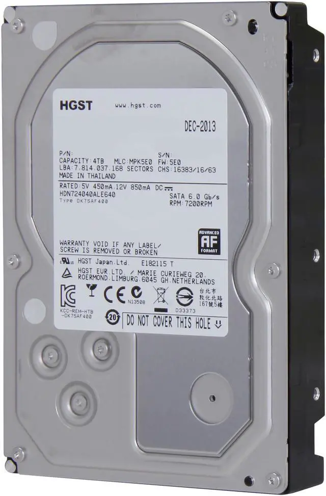 HGST Deskstar NAS 3.5