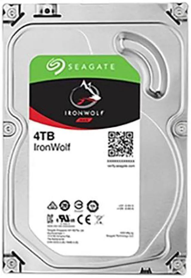 Seagate IronWolf ST4000VN006 4TB 5400 RPM 256MB Cache SATA 6.0Gb/s