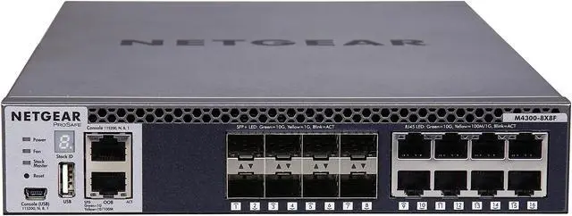 NETGEAR 8X10G, 8XSFP+ Managed Switch | XSM4316S - Newegg.com