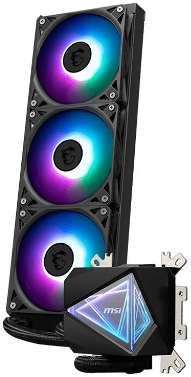 MSI MAG CoreLiquid I360 Black - AIO ARGB CPU Liquid Cooler