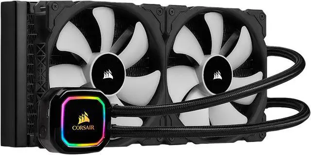 CORSAIR iCUE H115i RGB PRO XT, Liquid CPU Cooler - Newegg.com