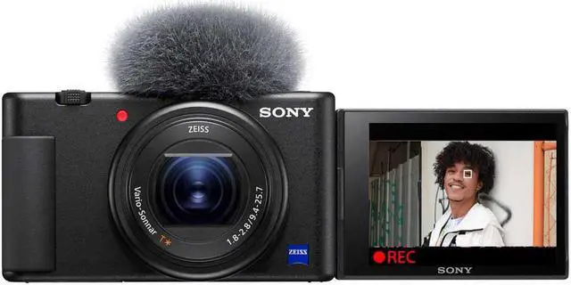 Sony ZV-1 Compact 4K HD Camera, Black - Newegg.com
