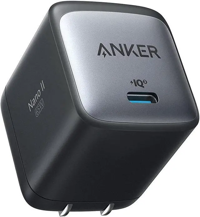 USB C Charger, Anker Nano II 65W GaN II PPS Fast Charger Adapter