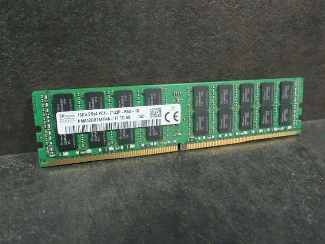 16GB DDR4 2133MHz PC4-17000 ECC Reg RDIMM (Hynix HMA42GR7AFR4N-TF