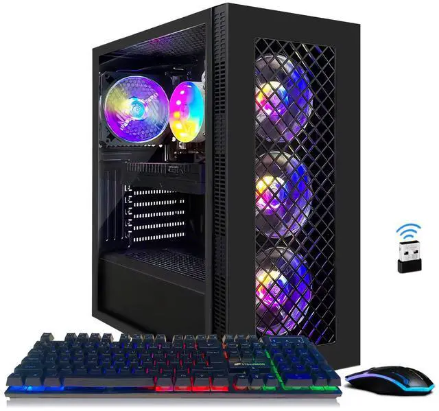 STGAubron Gaming Desktop PC, GeForce GTX 1660 Super 6G, Intel Core