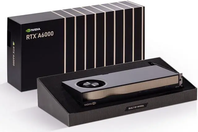 NVIDIA RTX A6000 - Graphics card - RTX A6000 - 48GB GDDR6 384-bit