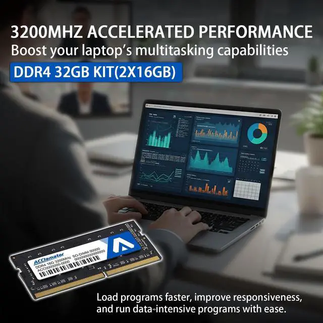 Acclamator DDR4 32GB Kit (2x16GB) 3200MHz (or 2933MHz or 2666MHz