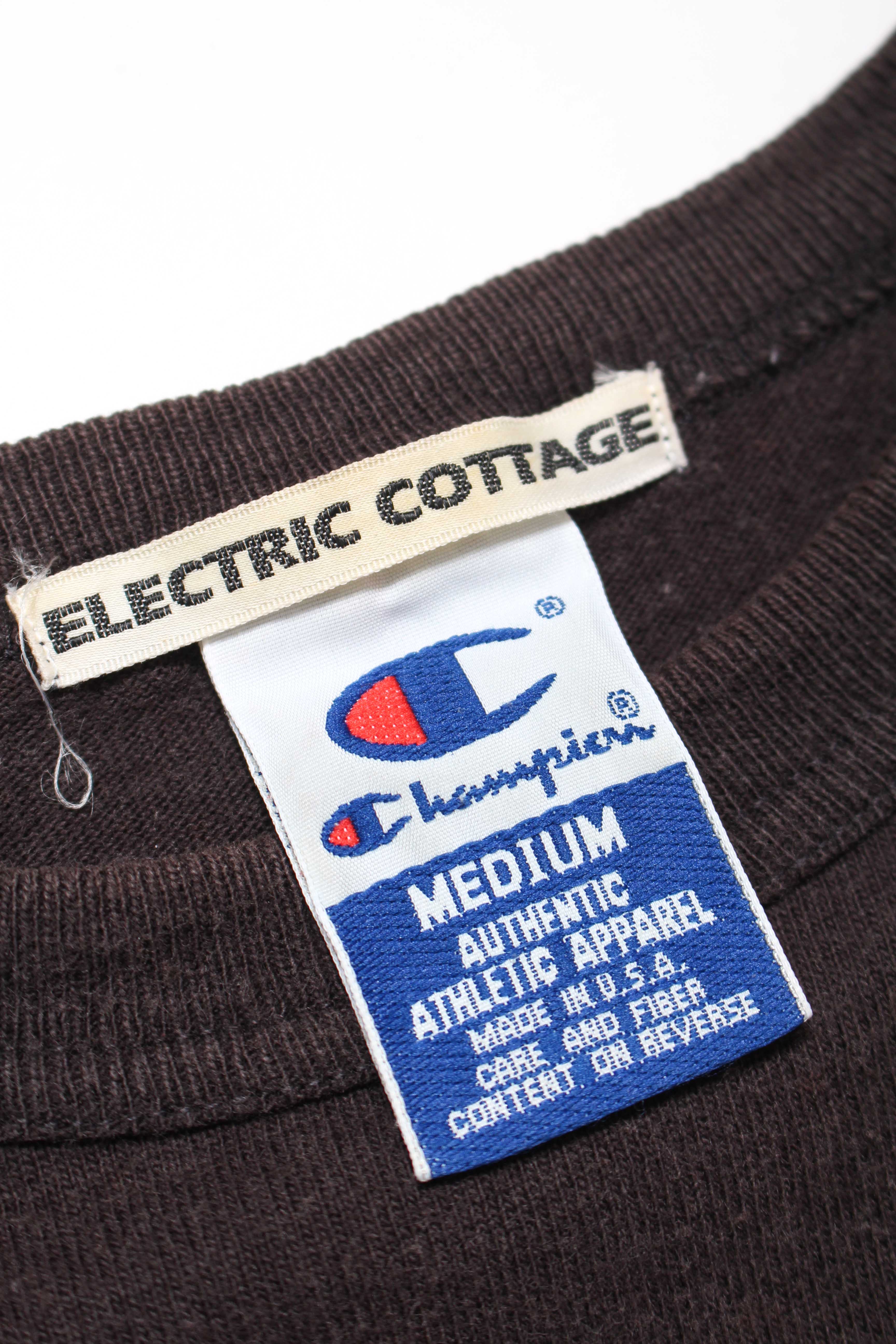 ELECTRIC COTTAGE CHAMPION ROCK COLLEGE TEE 90s – C30 - BOW WOW