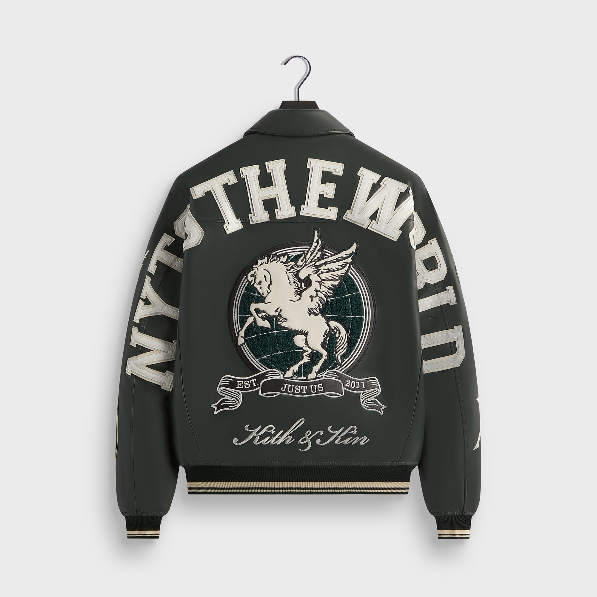 Kith Leather Varsity Jacket - Stadium – Kith Canada
